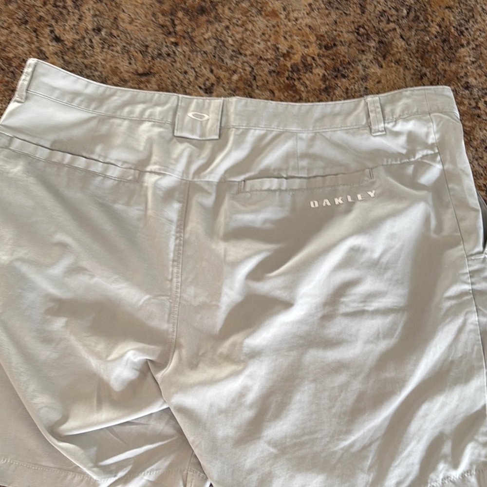Oakley Silver-Toned Casual Shorts